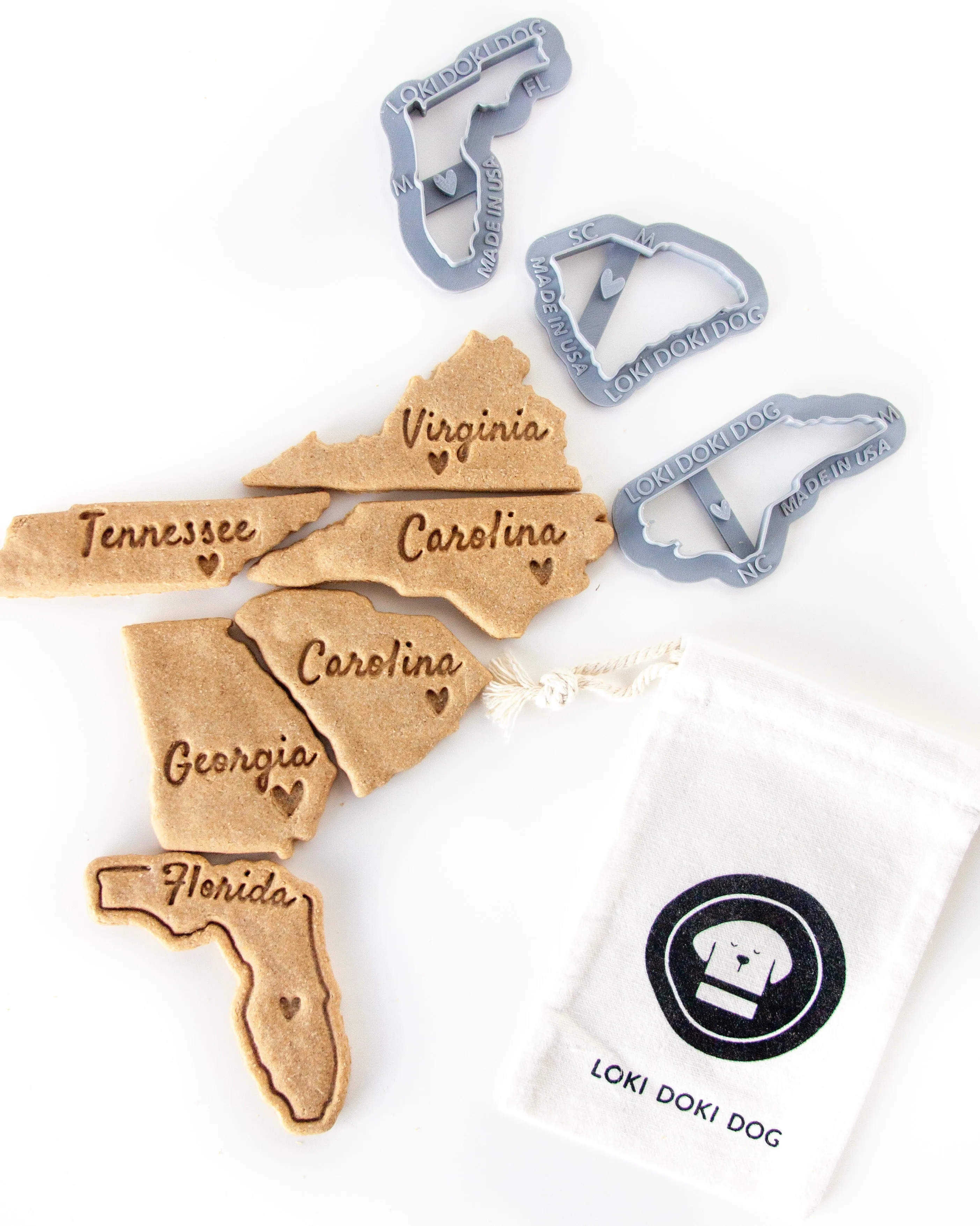 Tennessee State Shaped Cookie Cutter (Multiple Styles Available)