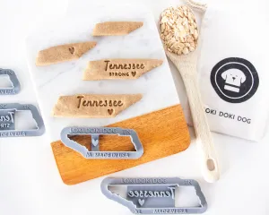 Tennessee State Shaped Cookie Cutter (Multiple Styles Available)