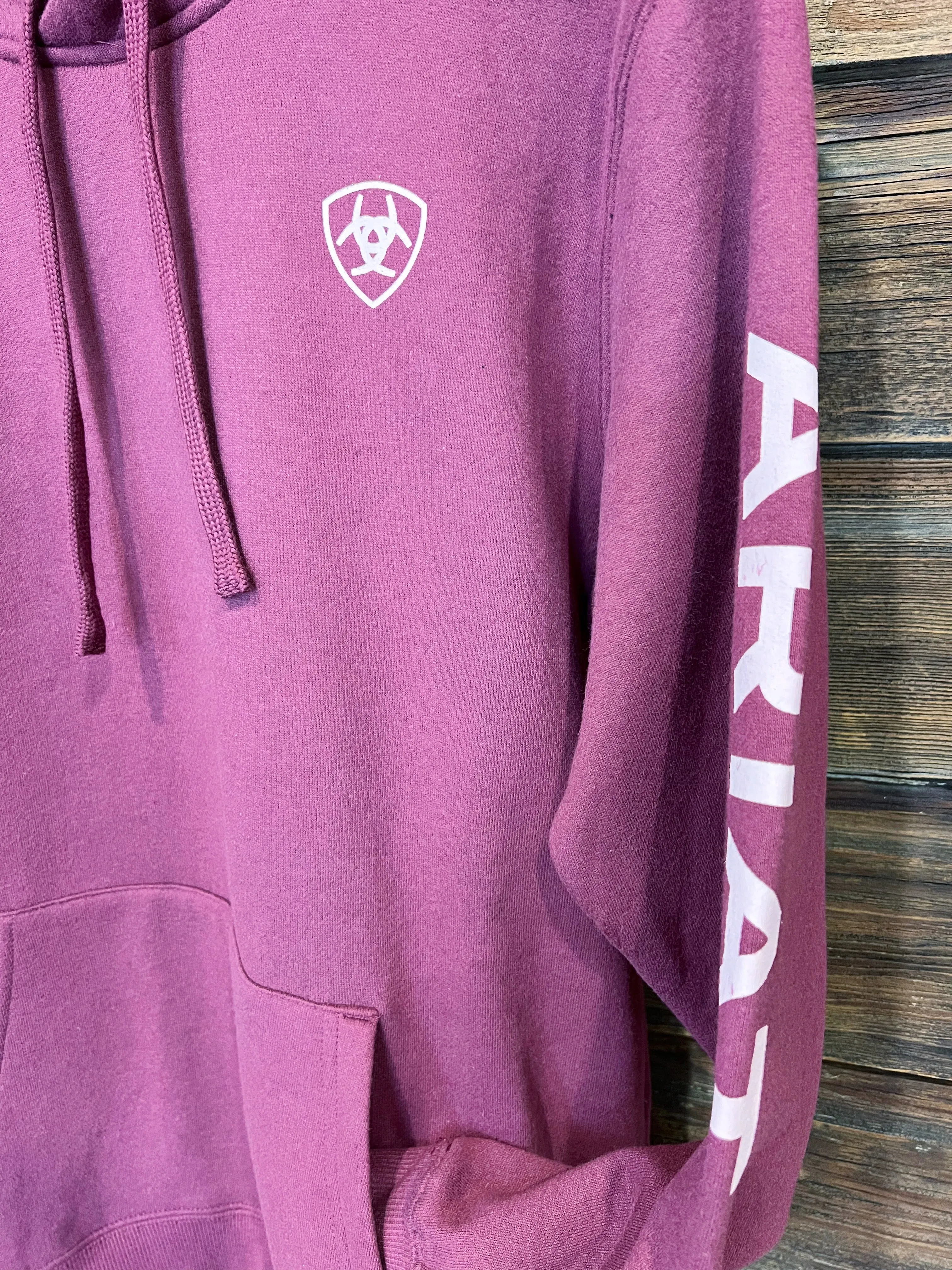 The Auburn Hoodie in Maroon
