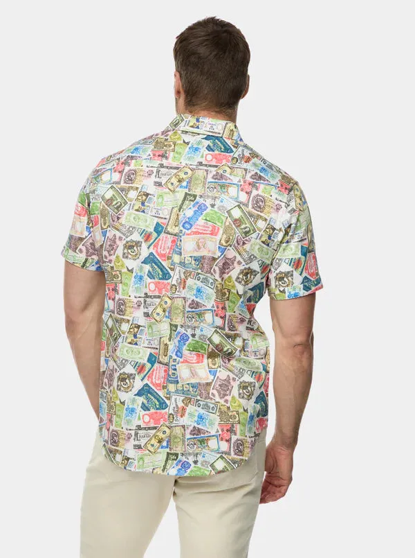 The Heist Short Sleeve Button Down Shirt