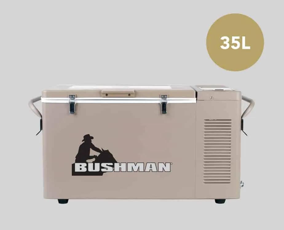 The Original Bushman 35-52L Portable Fridge-Freezer