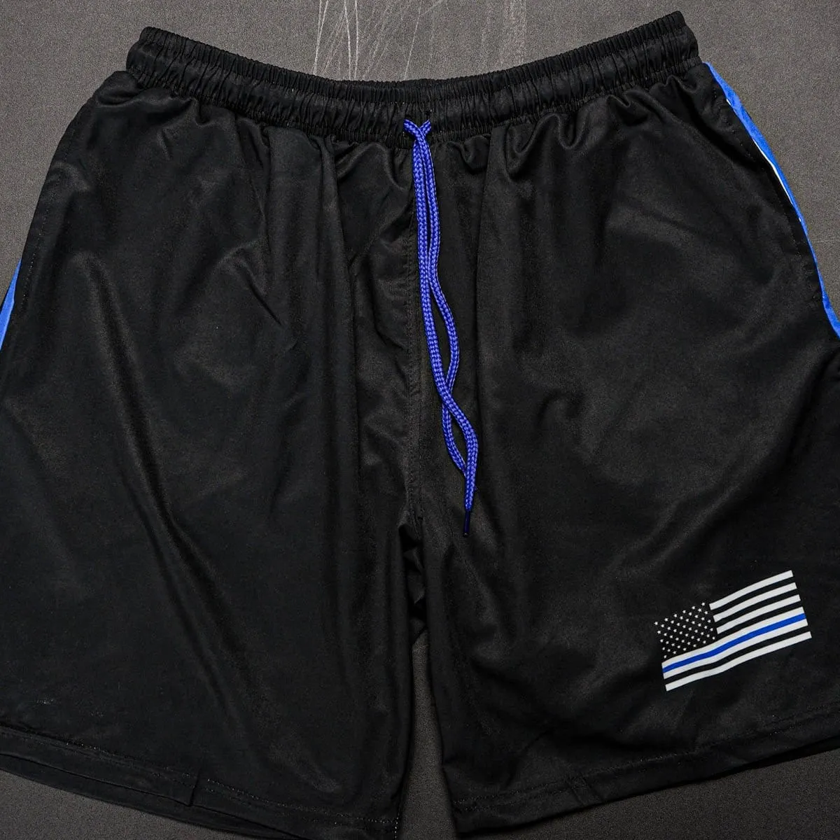 Thin Blue Line Swim Trunks