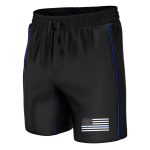 Thin Blue Line Swim Trunks
