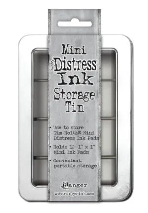 Tim Holtz Mini Distress Ink Storage Tin {C05}