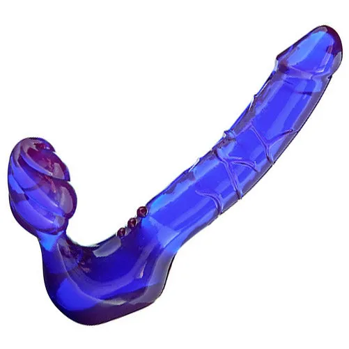 Toy Joy Bend Over Boyfriend Strapless Strap On Purple