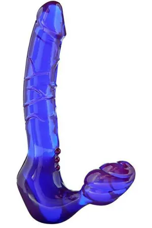 Toy Joy Bend Over Boyfriend Strapless Strap On Purple