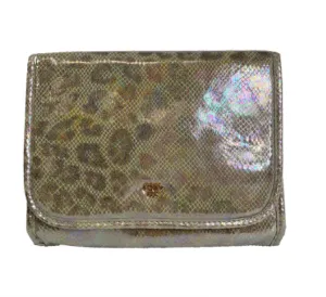 Travel Bags -  Classic Toiletry Case in Glimmer Leopard