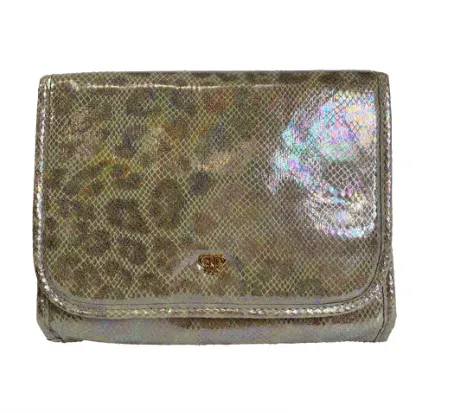 Travel Bags -  Classic Toiletry Case in Glimmer Leopard
