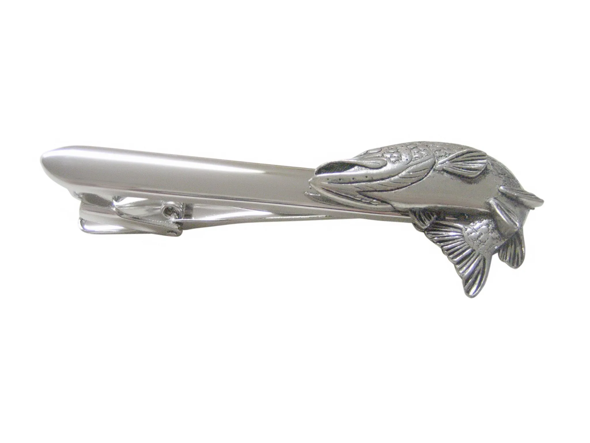 Turning Pike Fish Tie Clip
