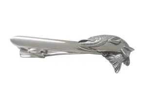 Turning Pike Fish Tie Clip