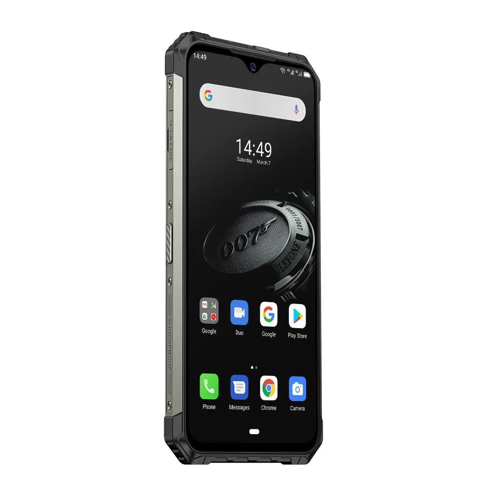 Ulefone Armor 7E Mobile Phone IP68 Rugged Smartphone 4GB 128GB Waterproof Android 9.0 NFC AI Camera Wireless Phone black_Non-European version