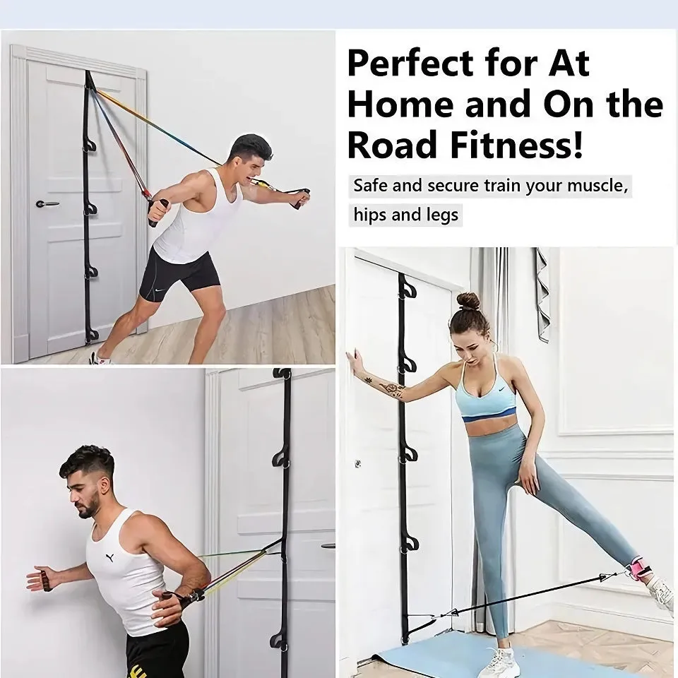 Upgrade Door Anchor Strap for Resistance Bands: Portable Gym Attachment