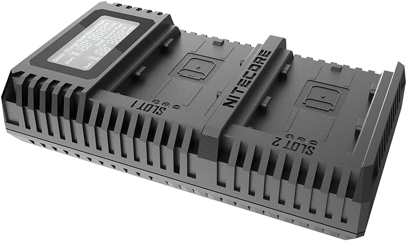 USN4 Pro Digital Quickcharge 2.0 USB Battery Charger Compatible with Sony NP-FZ100 Batteries