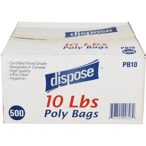 Value  - Poly Bags - 10 lb
