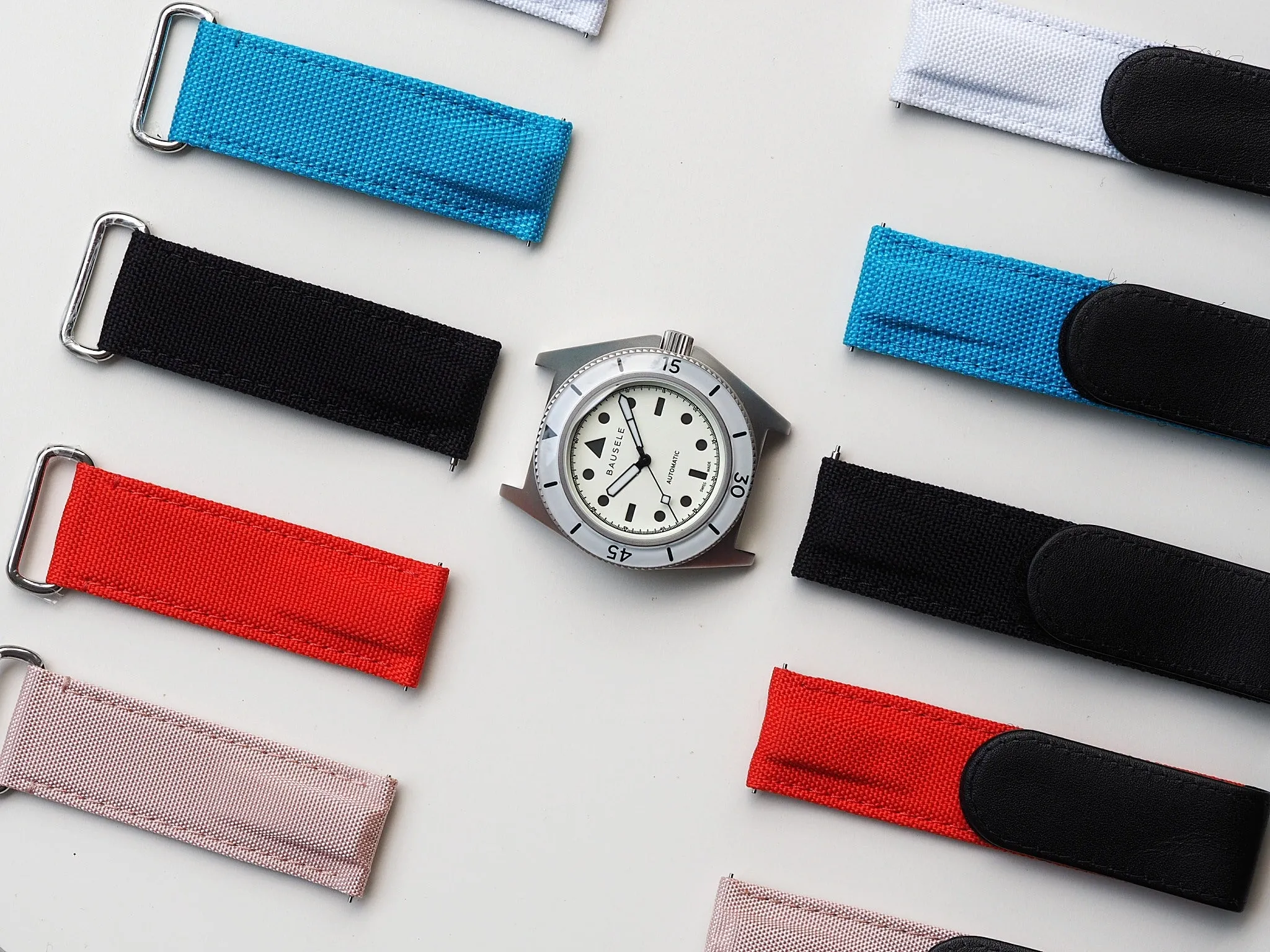 Velcro Strap 22mm Lug Width | Black