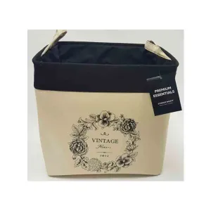 Vintage Rectangular Basket Medium H-QNDF002-M