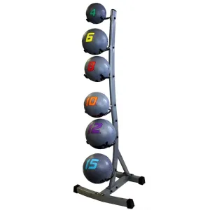 VTX Medicine Ball Pack Includes 4lb,6lb,8lb,10lb,12lb,15lb, Rack