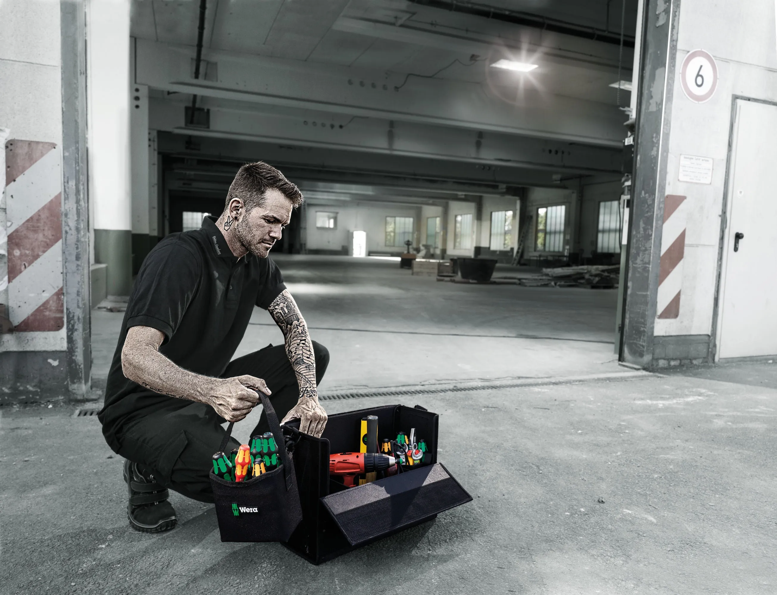 Wera 2go 2 XL Tool Container, 2 pieces (WERA)