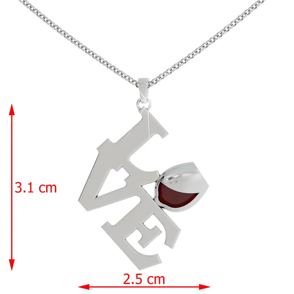 Wine Love Pendant