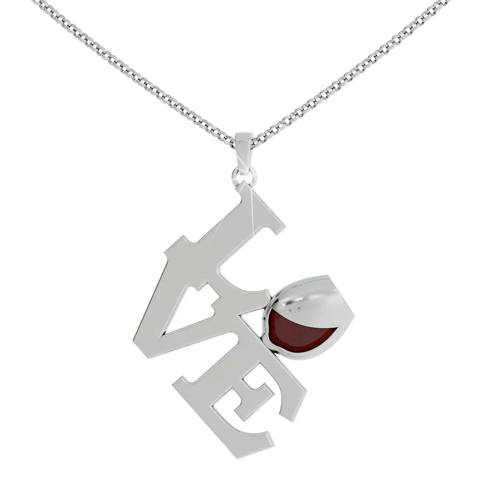 Wine Love Pendant