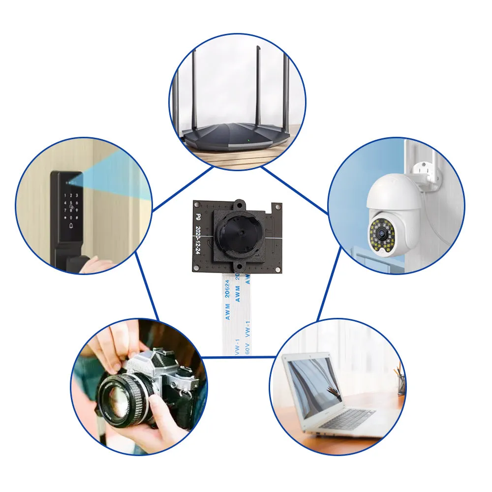 Wireless WiFi & 4G Camera Security Module for DIY Surveillance