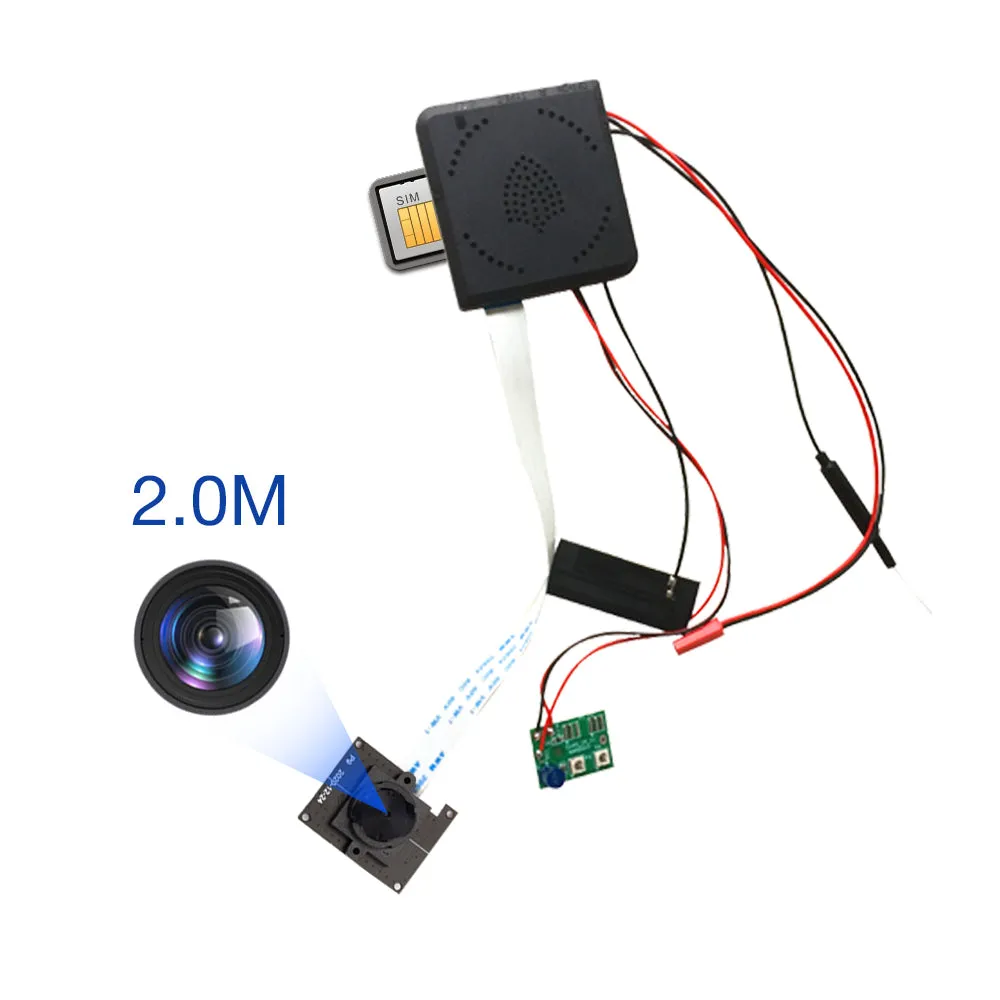Wireless WiFi & 4G Camera Security Module for DIY Surveillance