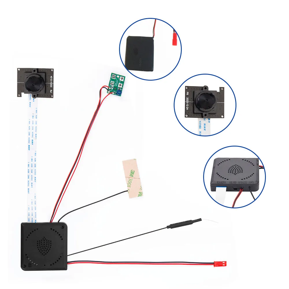 Wireless WiFi & 4G Camera Security Module for DIY Surveillance