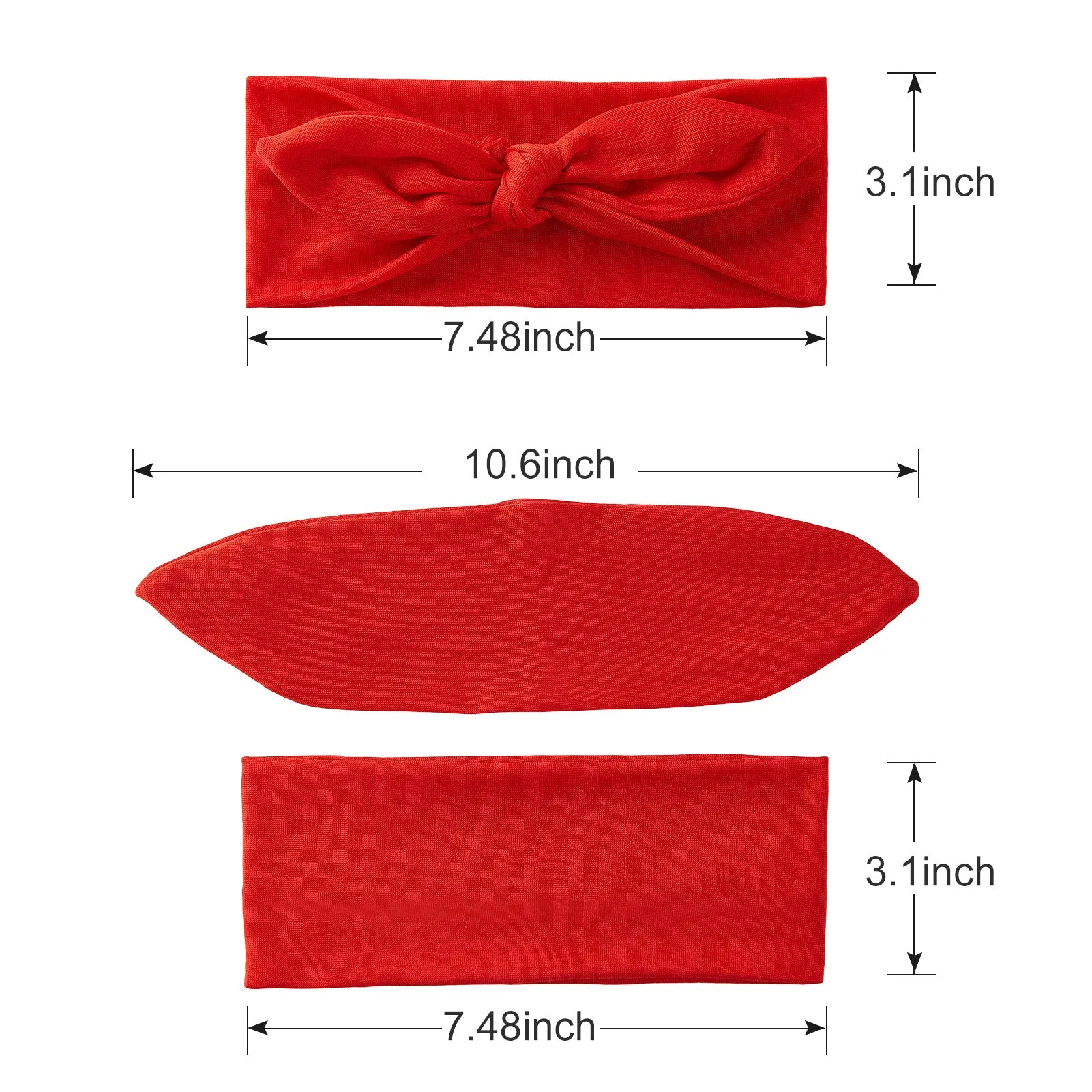 Women Costume Accessories Red Bow Headband Heart Choker Clip on Earrings Girls Cosplay Jewelry