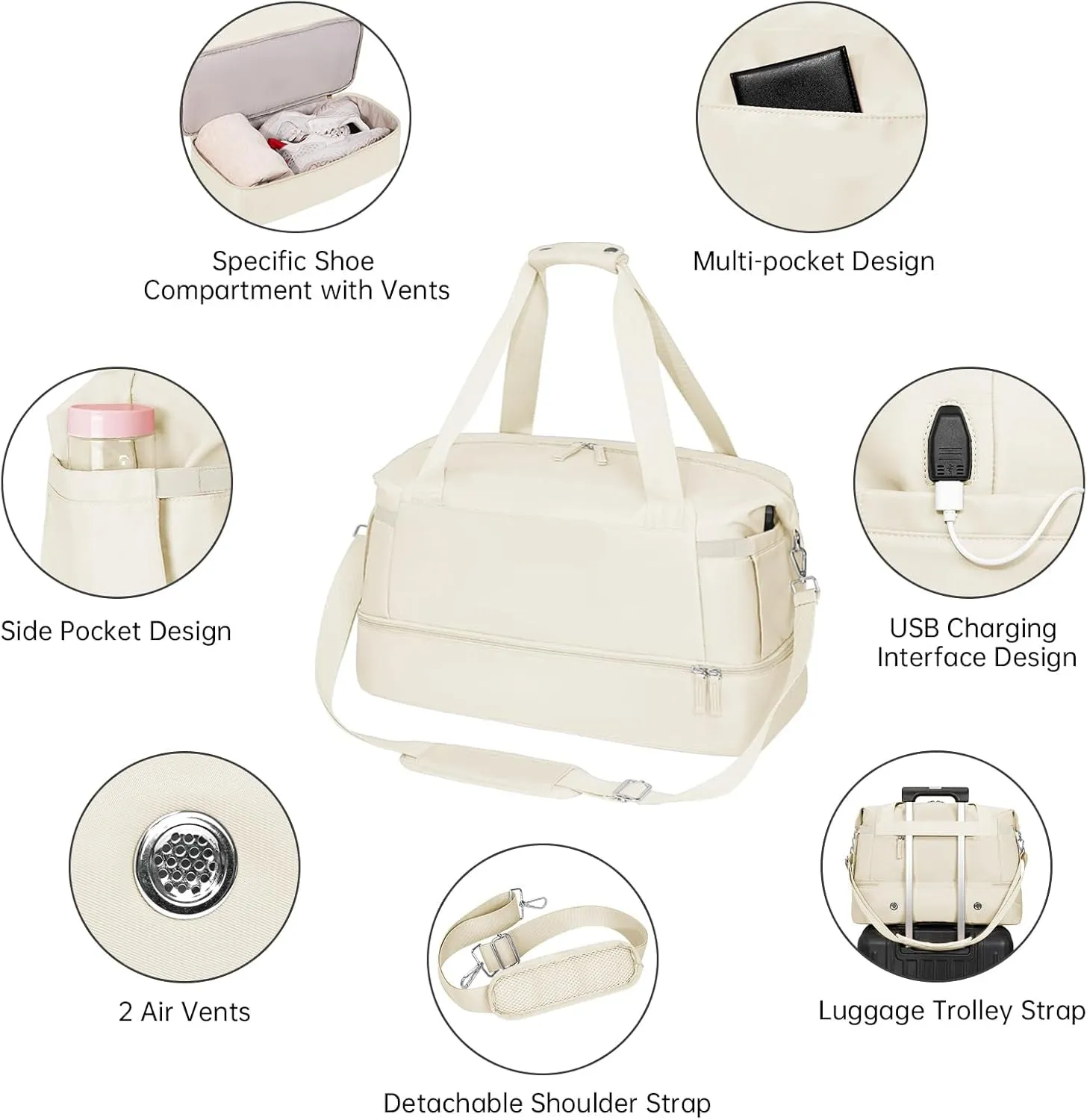 Women's Travel Duffel Bag