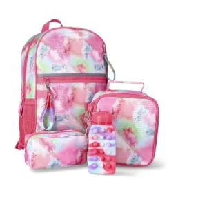 Wonder Nation Kids’ 17" Laptop Backpack and Lunch Bag Set, 5-Piece,