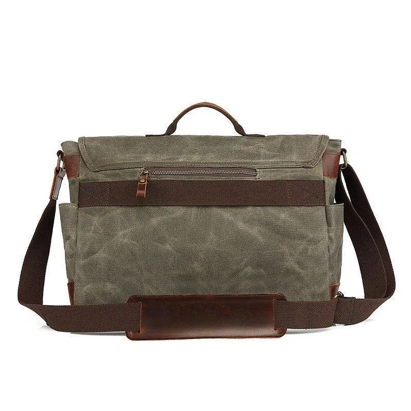 Woosir Mens Work Bag Messenger Fit Laptop 15.6"