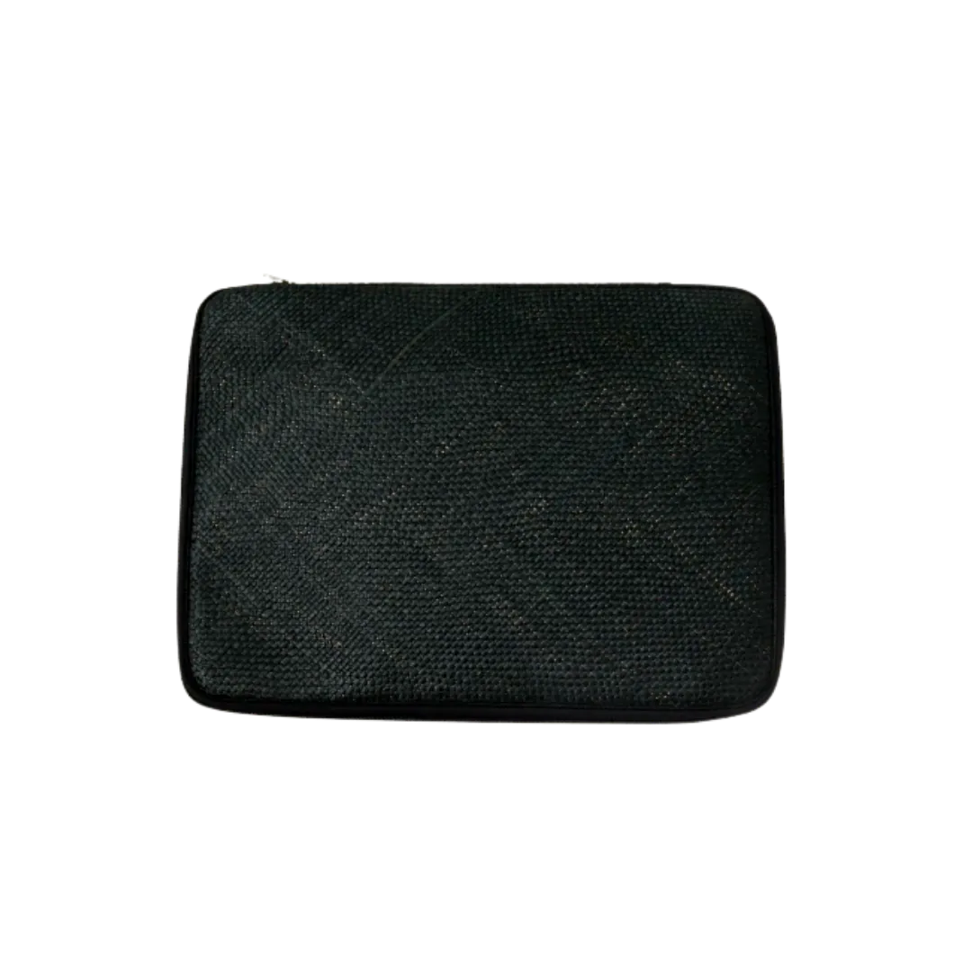 Woven Abre Tikog Grass Laptop Sleeve in Fiesta
