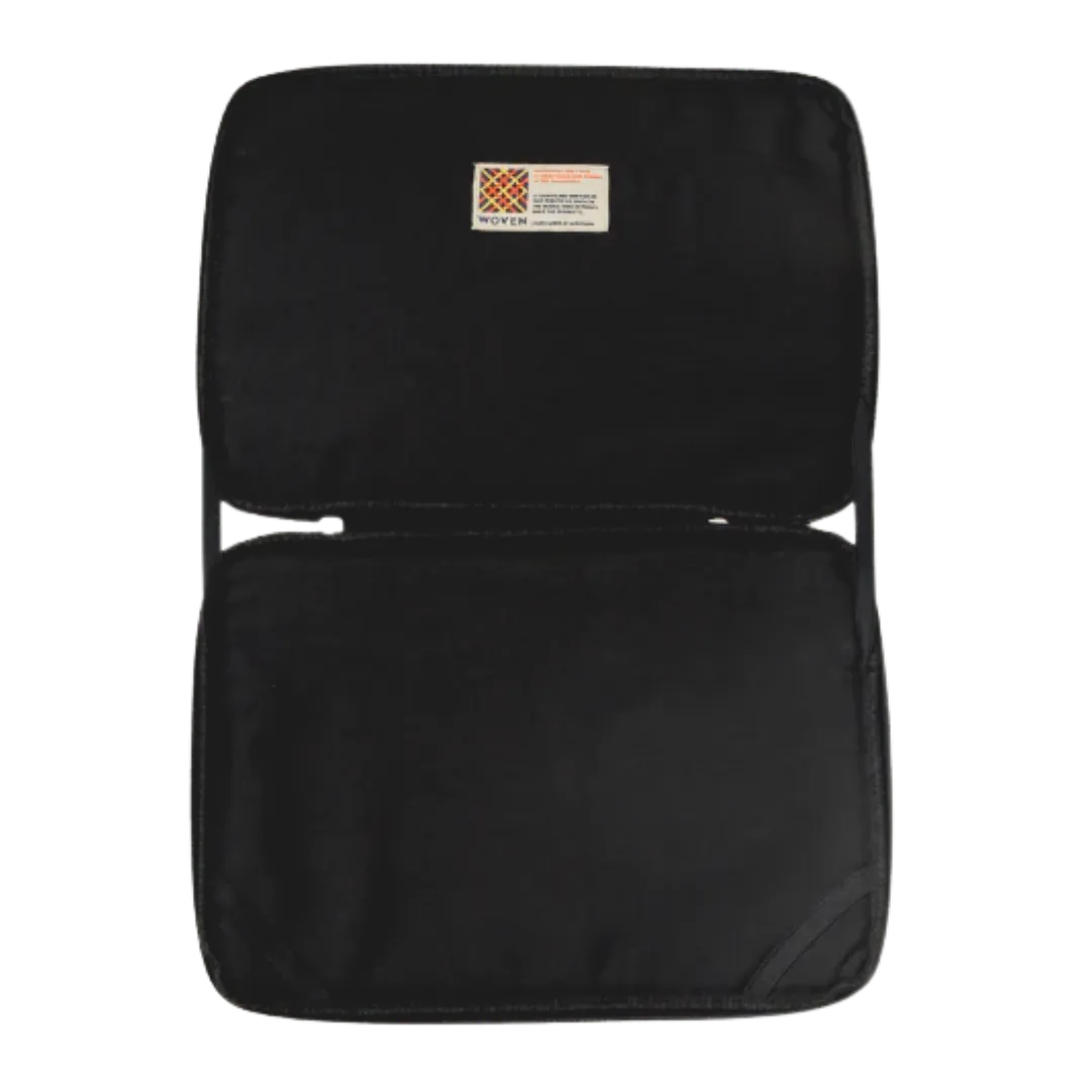 Woven Abre Tikog Grass Laptop Sleeve in Fiesta