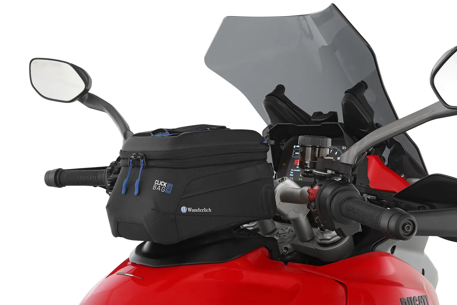 Wunderlich tank ring for tank bag CLICK BAG - black