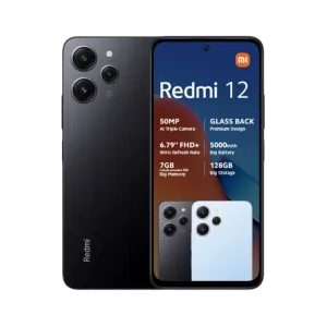 Xiaomi Redmi 12 4GB RAM 128GB Storage Midnight Black