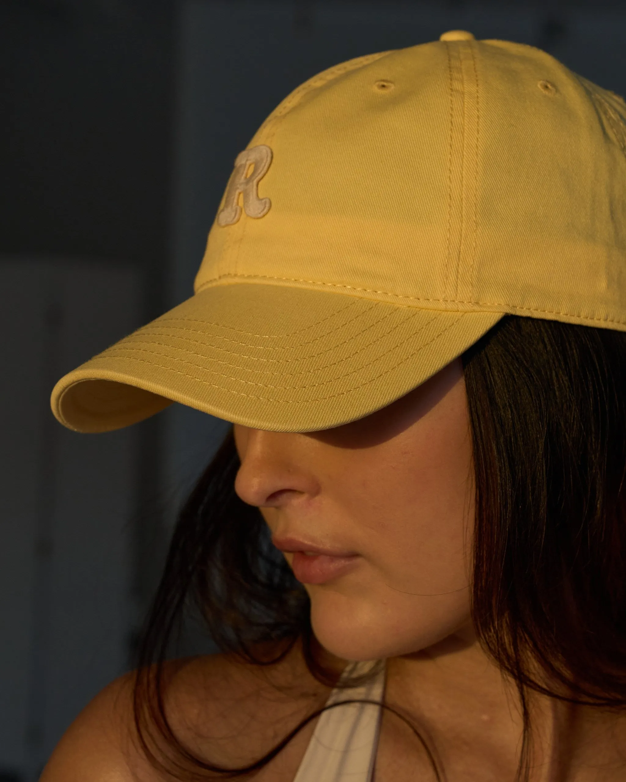 Yellow R Cap