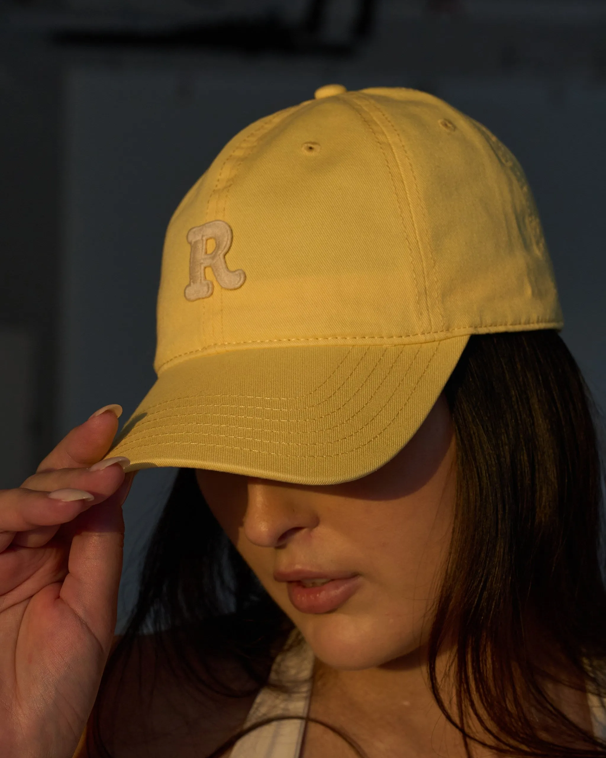 Yellow R Cap