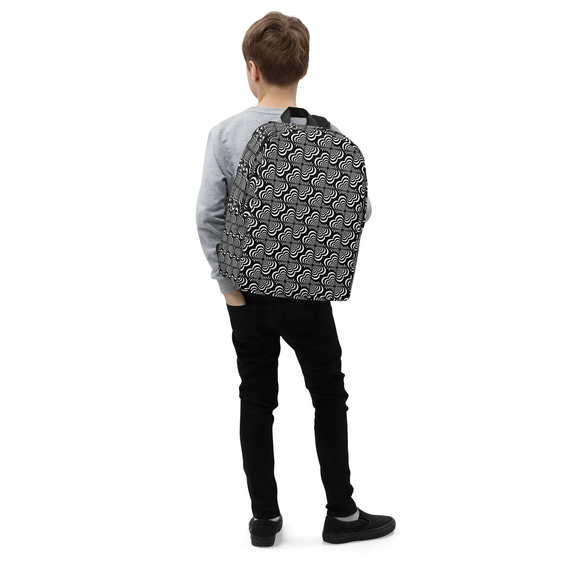 Zebra Love (TM) Minimalist Backpack