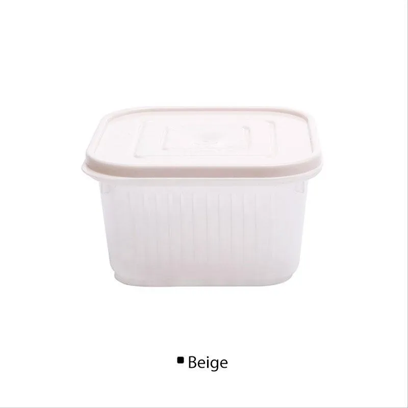 Zwiebel Ingwer Knoblauch Obst versiegelte Box