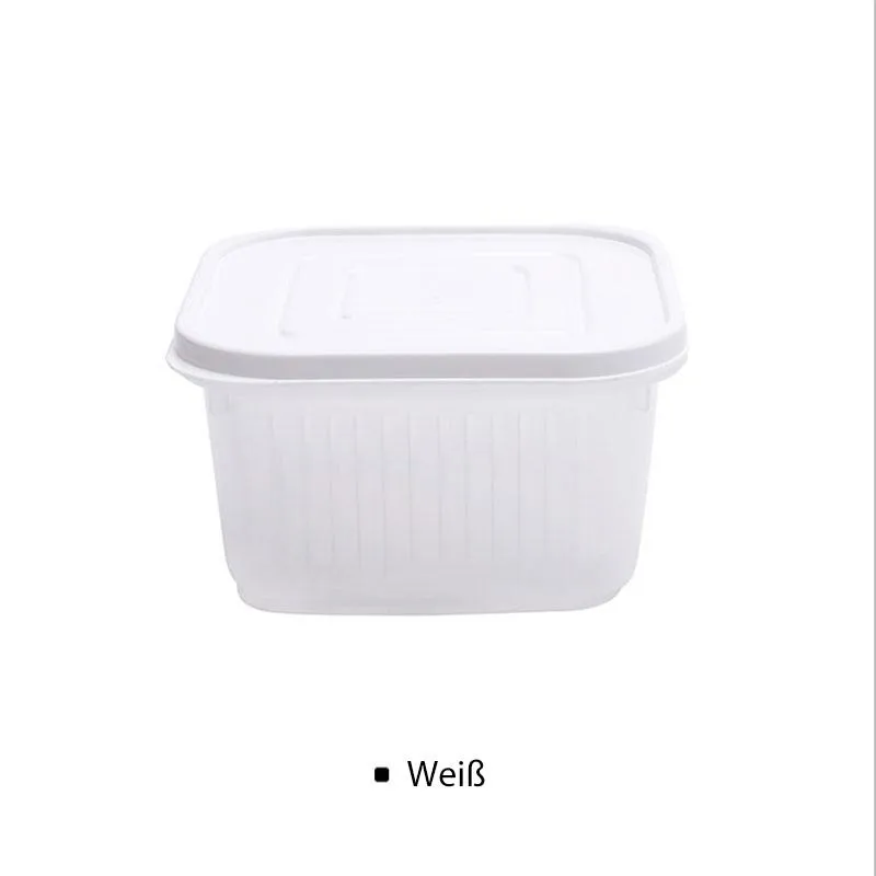 Zwiebel Ingwer Knoblauch Obst versiegelte Box